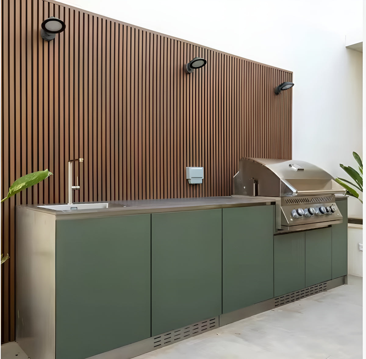 Evergreen Modular Outdoor Island