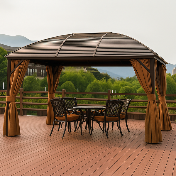 IronHarbor Royale 10x13 Aluminum Hardtop Gazebo