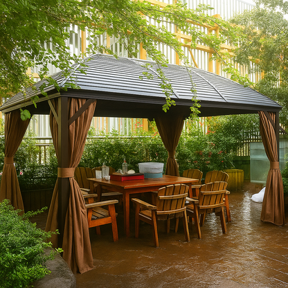 IronHarbor Royale 10x13 Aluminum Hardtop Gazebo
