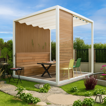 NoirVerge Aperture Pergola