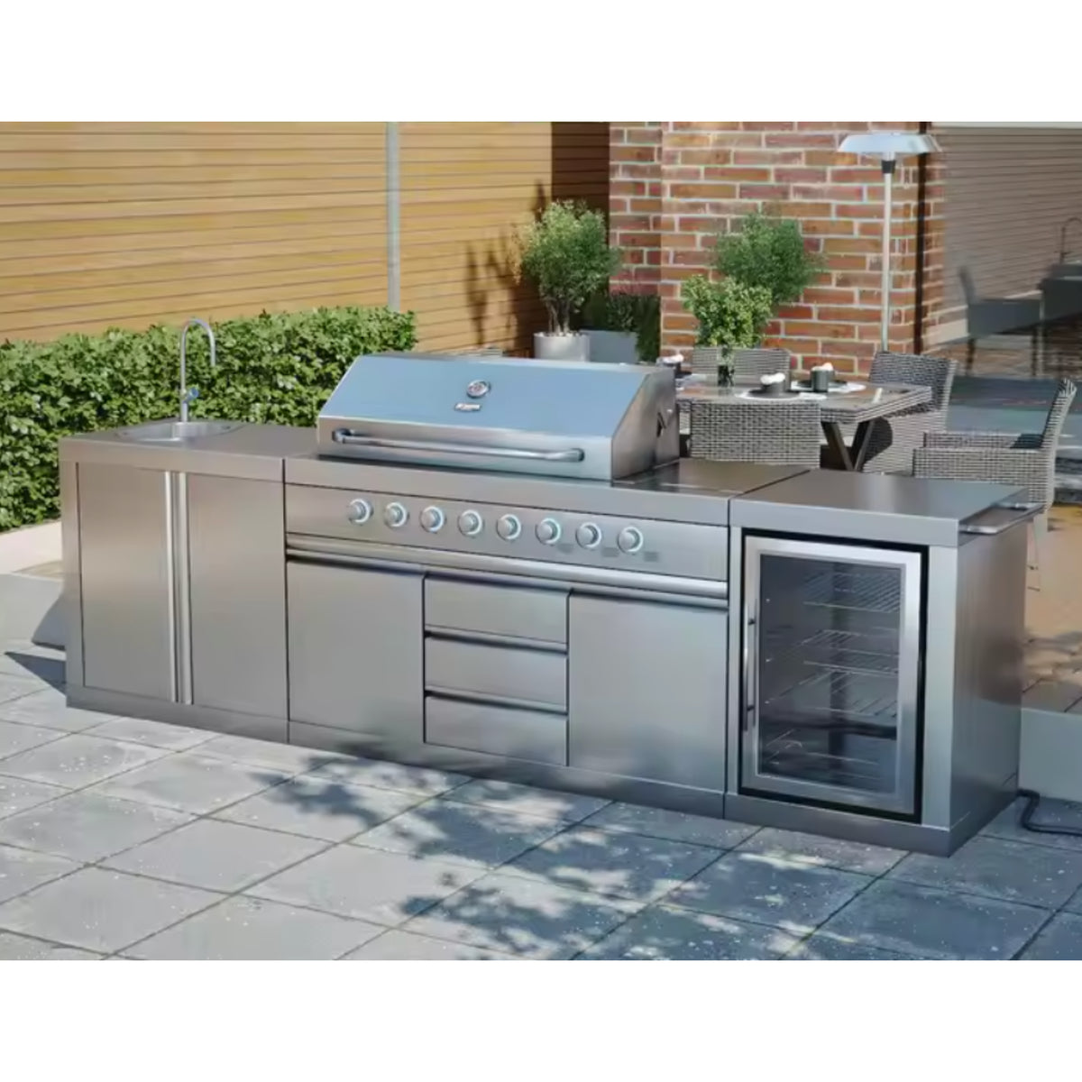 Shadecraft Pavillion Outdoor Kitchen Suite